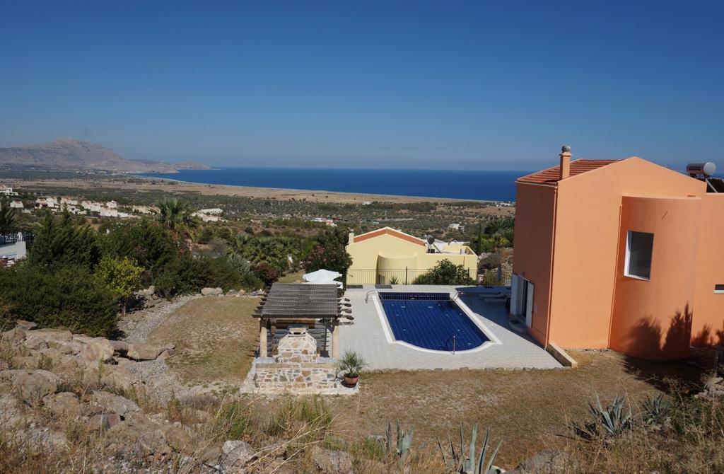 Rhodes Demetrius Luxury Private Villa Kalathos Eksteriør billede
