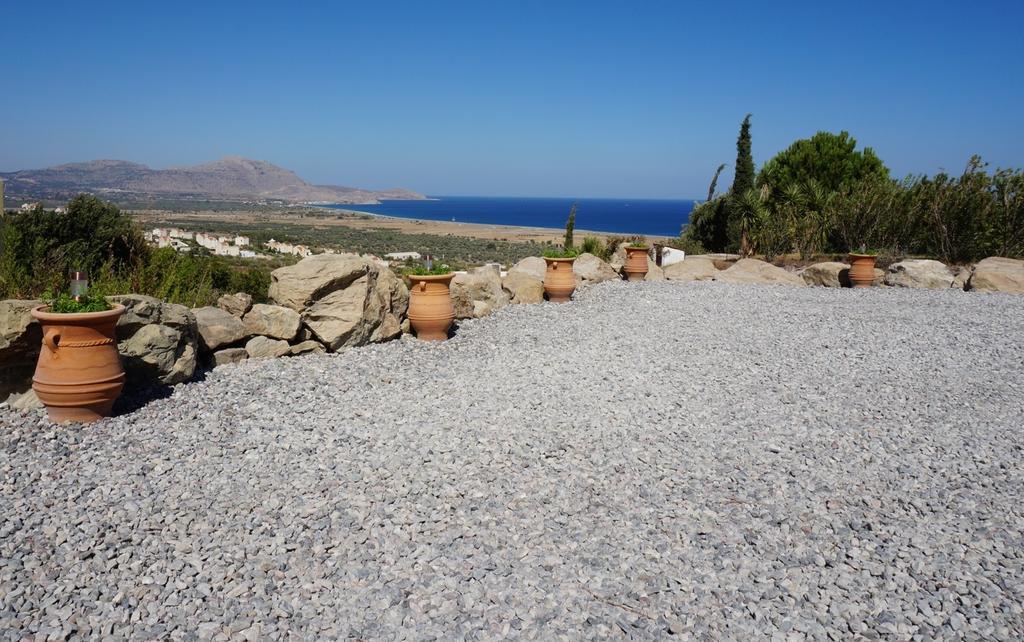 Rhodes Demetrius Luxury Private Villa Kalathos Eksteriør billede