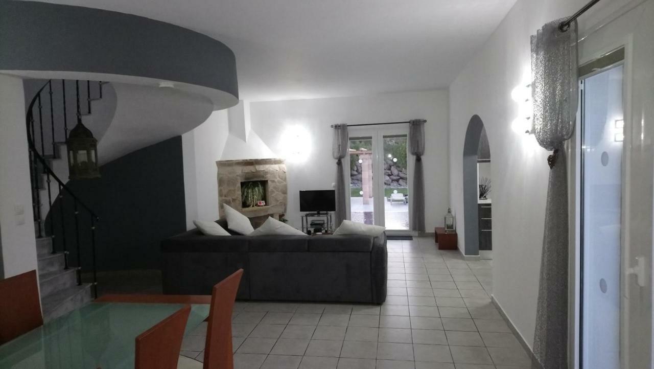 Rhodes Demetrius Luxury Private Villa Kalathos Eksteriør billede
